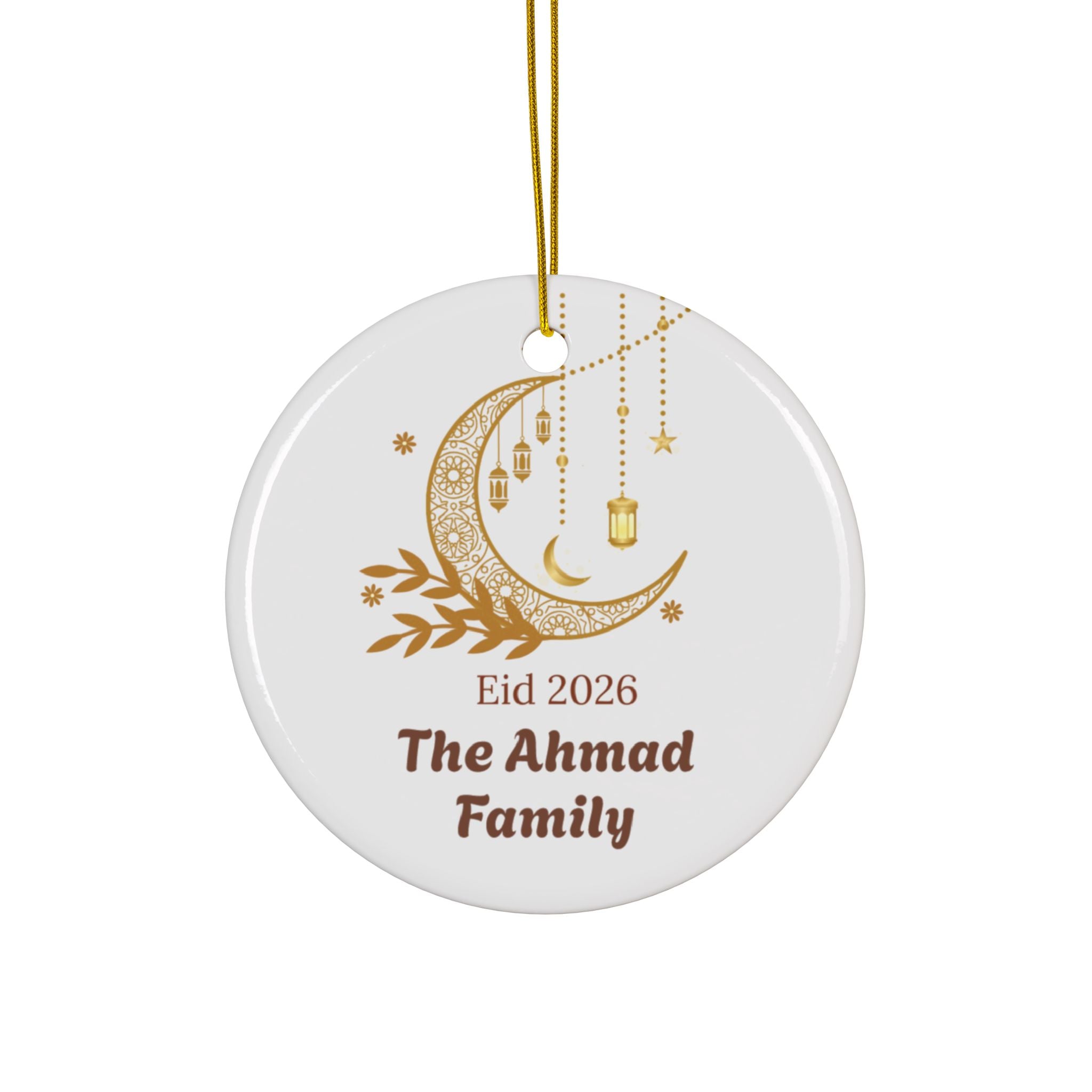 Eid 2026 Family Ornament