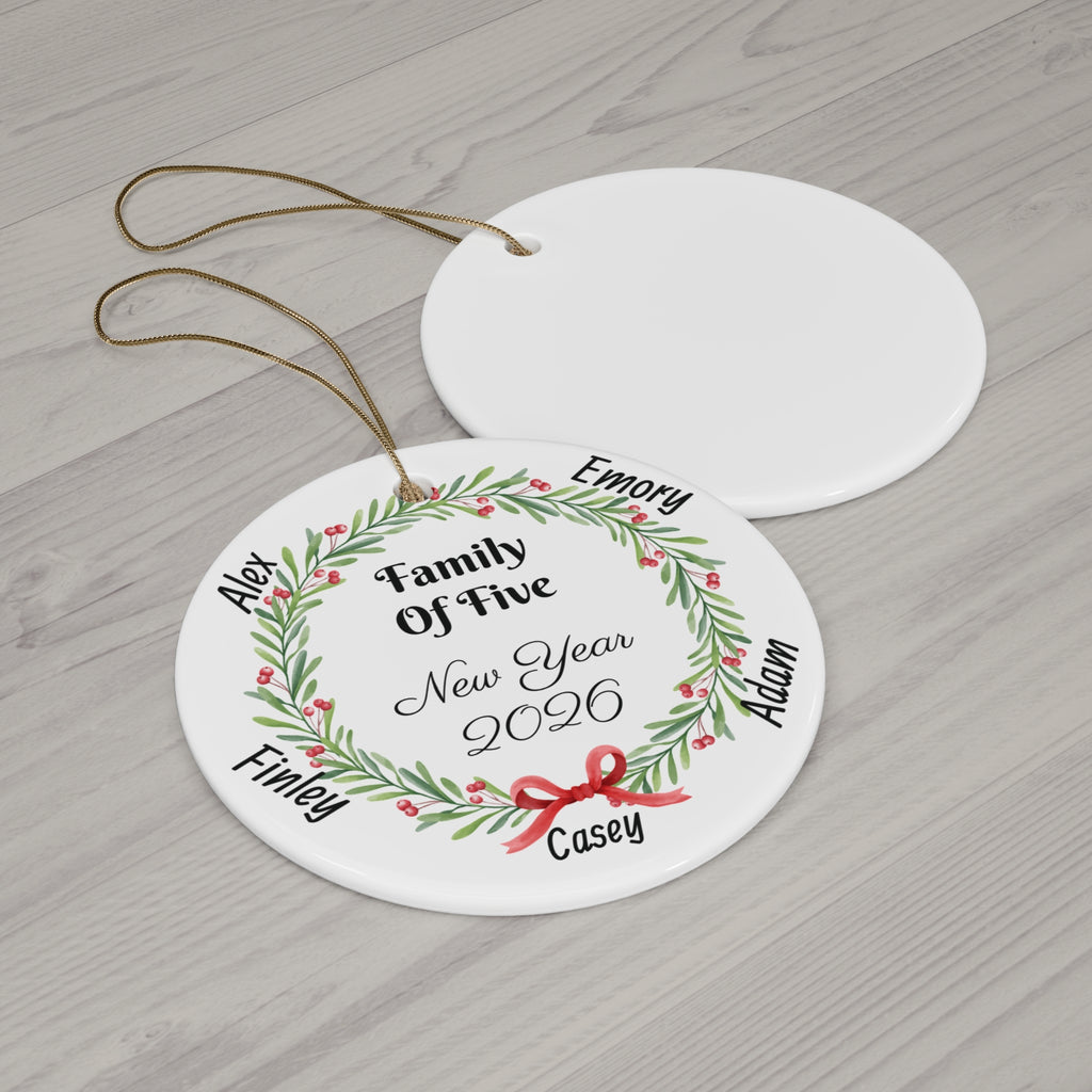 Personalized Family Photo Ornament