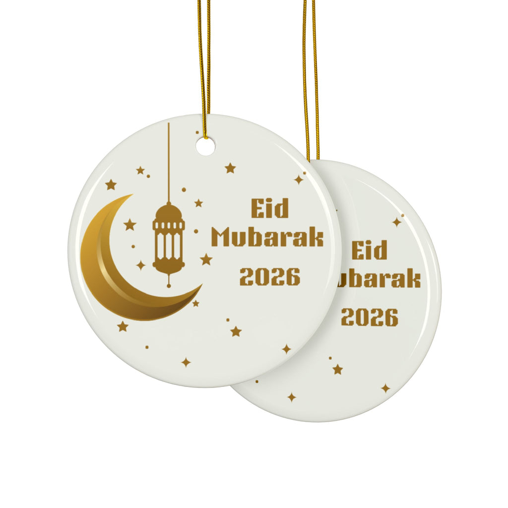 Eid Mubarak 2026 Ceramic Ornament