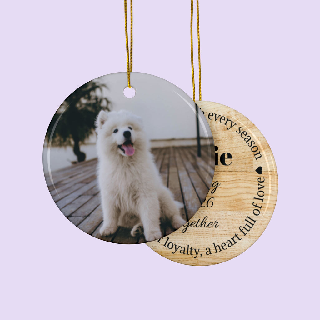 Personalized Pet Memory Ornament