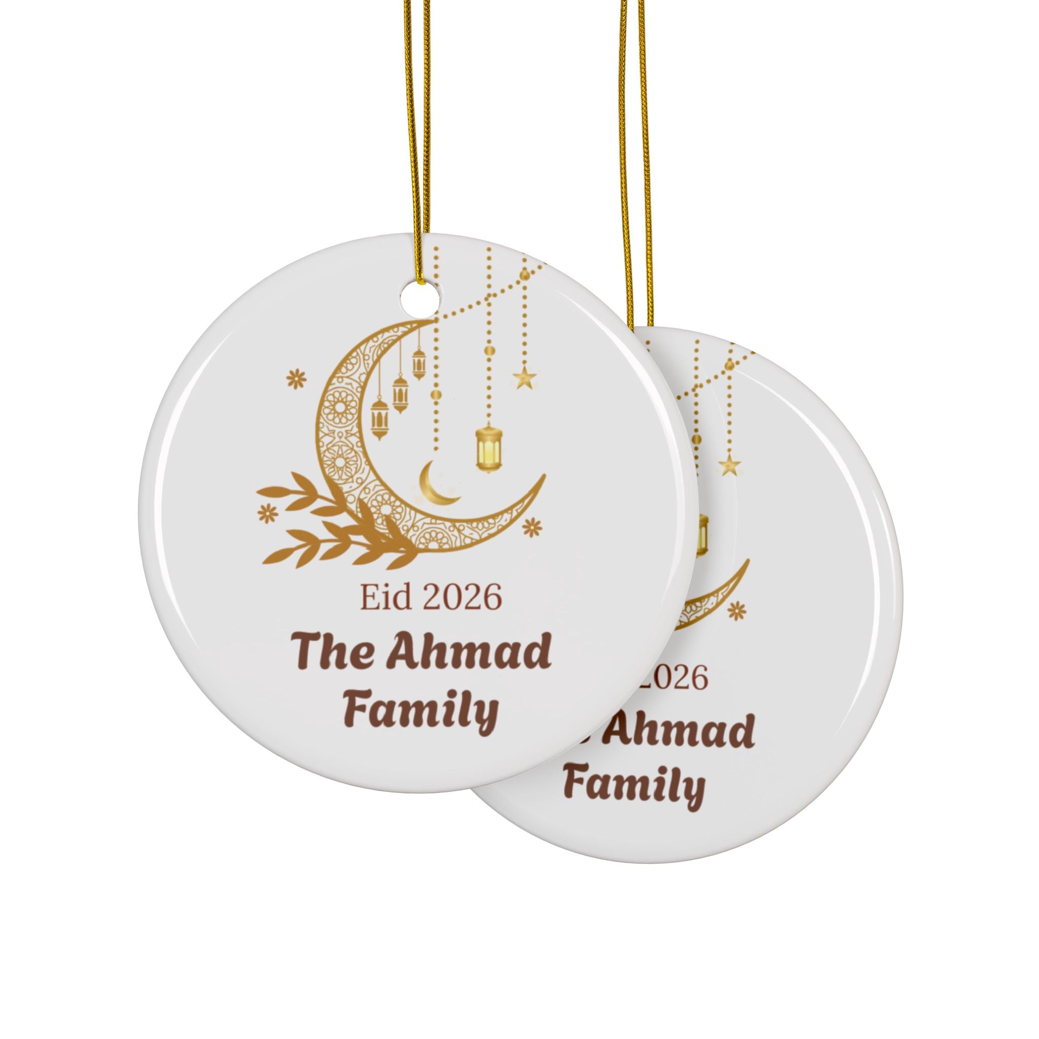 Eid 2026 Family Ornament