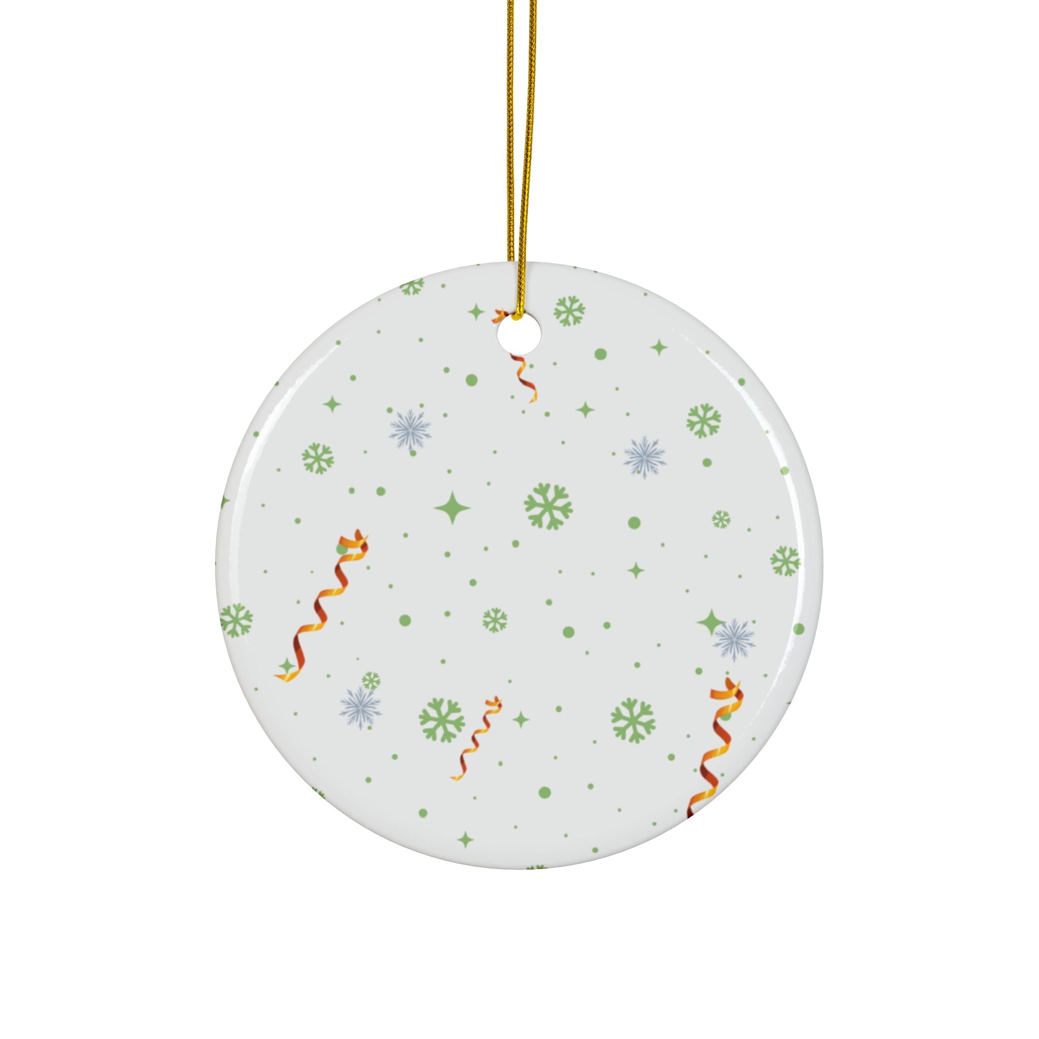 Personalized Family Wreath Ornament