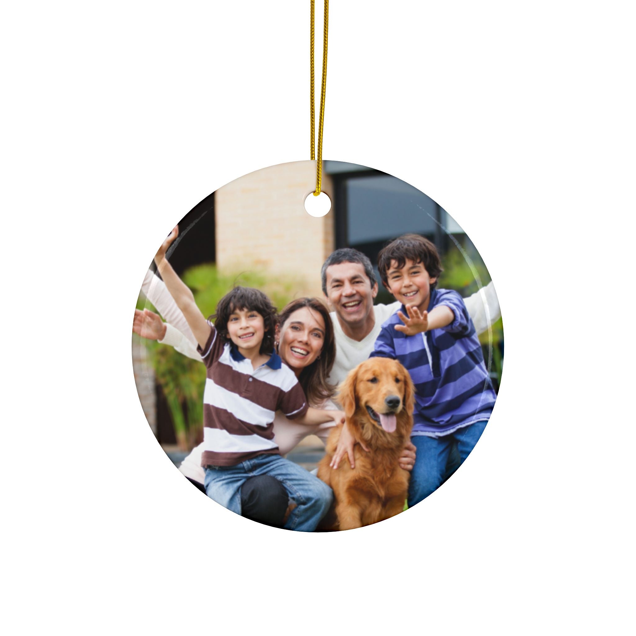 Personalized Family Photo Ornament